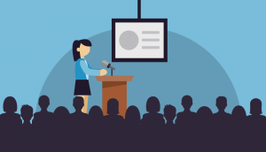 engage audience while giving presentation