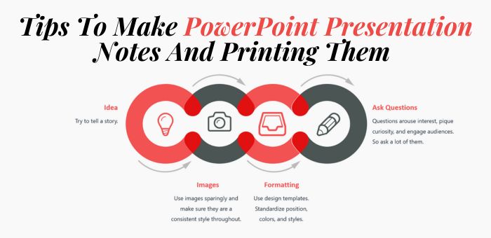 Tips To Make PowerPoint Presentation Notes And Printing Them